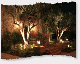 Landscape lighting Rogers Arkansas.