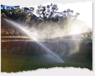 Irrigation project Bentonville Arkansas.