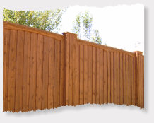 Wood fence installation Northwest Arkansas.